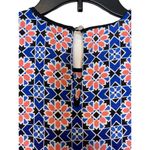 Vince Camuto Sleeveless Valencia Tile Ombre Tunic Tank Top Keyhole Back Women XS Photo 5