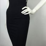 Torn By Ronny Kobo  Fishnet Panel Bodycon Dress Black XS Photo 11