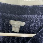 Aerie  navy blue chenille crewneck sweater Photo 1