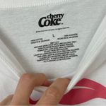 Urban Outfitters Cherry Coke embroidered baby tee short sleeve cropped Tshirt Photo 2