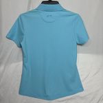 Greg Norman Woman's  playdry golf polo size small Pre Owned Light Blue Photo 1