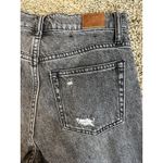 BDG Jeans Womens 26 Washed Black Slim Straight Distressed Cotton Denim Dark Wash Photo 3