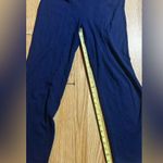 Peter Nygard Slims pants Dark Blue Wide Leg slimming waistband Ladies Large Photo 3