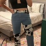 Boutique Cow Print Jeans Photo 0