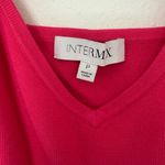 Intermix Carly Crop Cami Pink Barbie Style Rib Top Photo 2