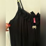 Betsey Johnson Betsey JohnsonY2k Black Night Gown Size Small Black T406 Photo 2