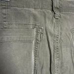 American Eagle Women's Green Cargo Pants 14 Short Baggy Wide Leg Stretch Photo 6