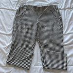 Chico's Womens Size 12 2 Houndstooth Dress Pants Trousers Elastic Waist Office Photo 0