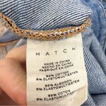 Hatch Maternity The Crop Maternity Jean Indigo Blue Straight Leg Size 29 Photo 13