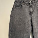 H&M EUC Women’s Sz: 6 Dusty Gray Denim Baggy Wide Leg Loose Fit High Waist Jeans Photo 10