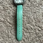 Embassy women’s vintage genuine leather teal/silver crystal watch one‎ size Green Photo 4