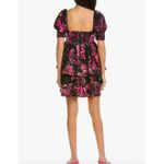 Alice + Olivia alice +‎ olivia Emmalou Tiered Mini Dress Eden's Garden Wild Size 4 Floral Photo 1