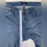 Torrid  Heart Polka Dotted Capris Denim Jean Size 24 Photo 8