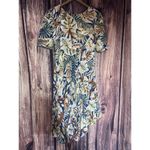 Hashboosh Dress Size Large Tropical Long Maxi Modest Summer Vacation Resort Photo 6