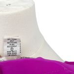 Diane Von Furstenberg  Carl Top Fuchsia Pink Beaded Y2K Silk Blouse Size 8 Photo 5