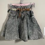 Cherokee Vintage Gray Mini A-line Cargo Skirt for Casual Wear Photo 0