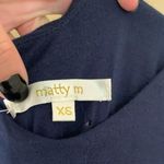 matty m  Navy Blue Maxi Dress Size XS Photo 3
