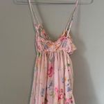 Victoria's Secret Vintage Sheer Floral Pink Babydoll Slip Dress XS Y2K Photo 5