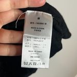 TSE  Italian Yarn black mixed media cashmere sweater Photo 4