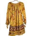 Spell & The Gypsy Mystic Tunic Dress Yellow Sunflower Boho Festival XS NWT Photo 5