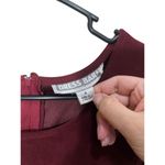 Dress Barn Vintage Burgundy Embroidered Trim Jacket 2 Piece 90s Midi Dress Set 8 Photo 4