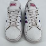 Adidas Grand Court White Floral Size 6.5 Photo 5