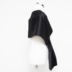 Calvin Klein  - Black Satin Evening Wrap Shawl Scarf Photo 1