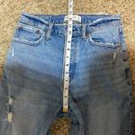 Abercrombie & Fitch The Dad High Rise Straight Leg Denim Jeans Distressed 26/2 Photo 14