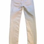 Free People Button Front White Skinny Jeans, Sz 26 Photo 2