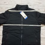 Anthropologie Anthropology THREE DOTS Full Zip Quilted Knit Jacket Black Size L Photo 12