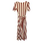 Reborn J Women's S Striped Midi Dress with Pockets Photo 4