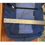 Eddie Bauer Nylon Unisex Crossbody Bag Blue Zip Pocket Or Carry By Handle Photo 9