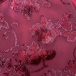 For Love & Lemons Penelope Mini Dress Long Sleeve Deep V Size Small Wine Red Photo 10