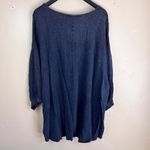 Umgee  Womens‎ Linen Black Charcoal Tunic Dress Size 2X Career Work Wear Photo 7