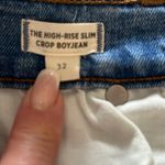 Madewell High Rise Slim Crop Boyfriend Jeans Photo 2