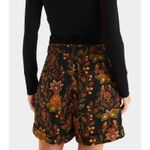 Farm Rio NWT Black Berry Garden High Waist Bermuda Shorts Size 28 Photo 1