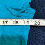 Coldwater Creek  Turquoise Sequin Short Sleeve Top Photo 4