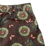 Bonjour Vintage Denim Shorts Sunflower Butterfly Floral Boho Hippie 90s Size 26 Photo 4