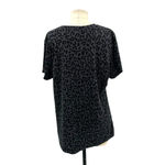 Harley Davidson Charcoal Gray Black Cheetah Print Tee Shirt Size XL Photo 4