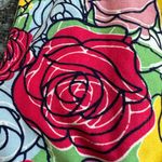 LuLaRoe Pastel Roses Flower Garden Women’s Plus Size Leggings TC2 2X Tall Curvy Photo 4