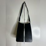 VTG MINOBOSSI Shoulder Bag Black Leather Made In Italy Photo 1