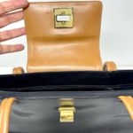 ELLECIEFFE made in Italy structured leather shoulder bag Photo 7