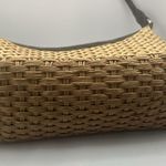 Brighton  Leather Woven Exterior Satchel Top Handle Bag Handbag heart charm Photo 7