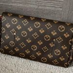 NEW Chic Brown Vegan Leather Gold Chained Fashion Bag Photo 4