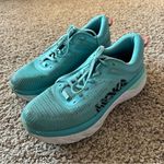 Hoka  One Bondi 7 Road Running Shoes Aquarelle Eggshell Blue Size 11 Photo 0