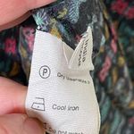 Megan Park teal green pink button front waist adjusted midi dress sz 2 US L Size L Photo 7