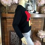 VINTAGE 1990'S PETITE SOPHISTICATE RED & BLACK W/METALLIC ACCENTS SWEATER (MP) Size undefined Photo 2
