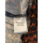 Peyton Jensen Animal Print Long Sleeve Top Size M Photo 3