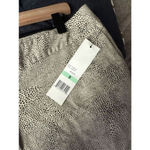 Rafaella  Velvet Faux Leather Animal‎ Print Pants NWT Size 8 Photo 3