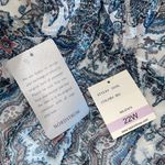 NWT Taylor Floral Cold Dress Tired Maxi Dress Blue Size 22W Photo 8